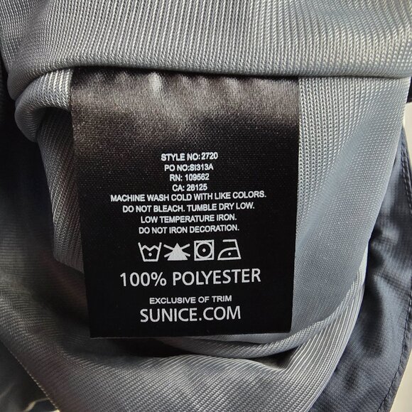 Sunice Gray and White Windbreaker Jacket - Picture 10 of 11